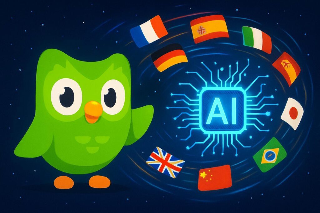 Duolingo revoluciona la creación de cursos con IA: más idiomas en un año que en su historia previa